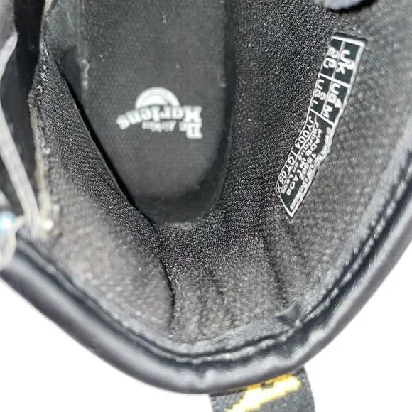 Dr. Martens Black Combat Boots - Picture 7 of 8